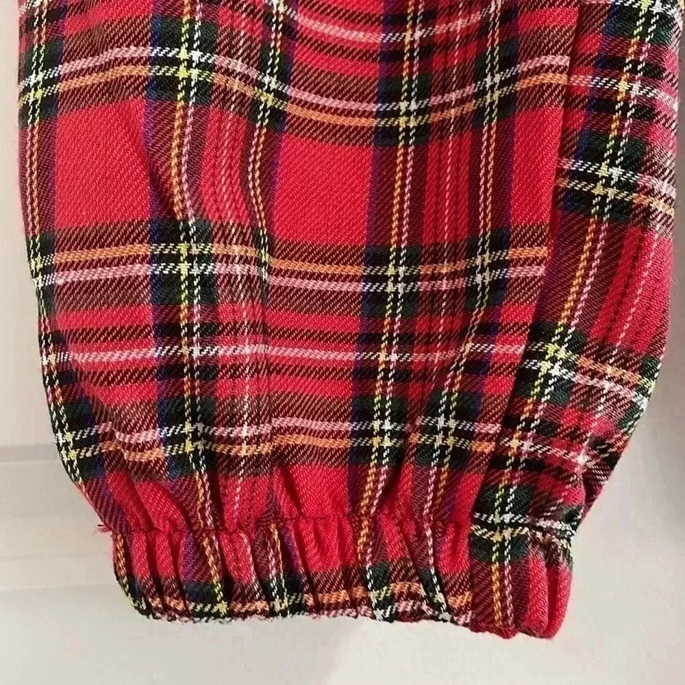 Angel Kiss Plaid Joggers - Picture 8 of 13